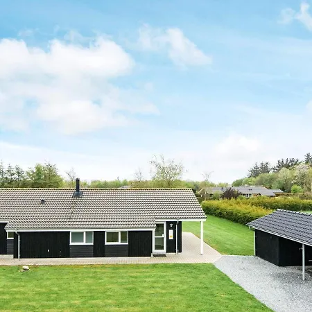 Сasa de vacaciones Three-bedroom Holiday In Hemmet 74